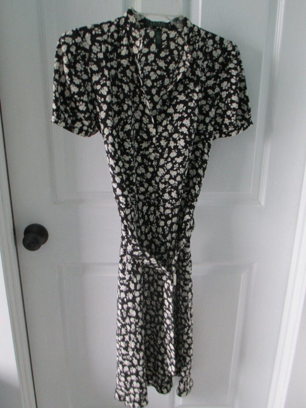 Ralph Lauren silk dress floral small print